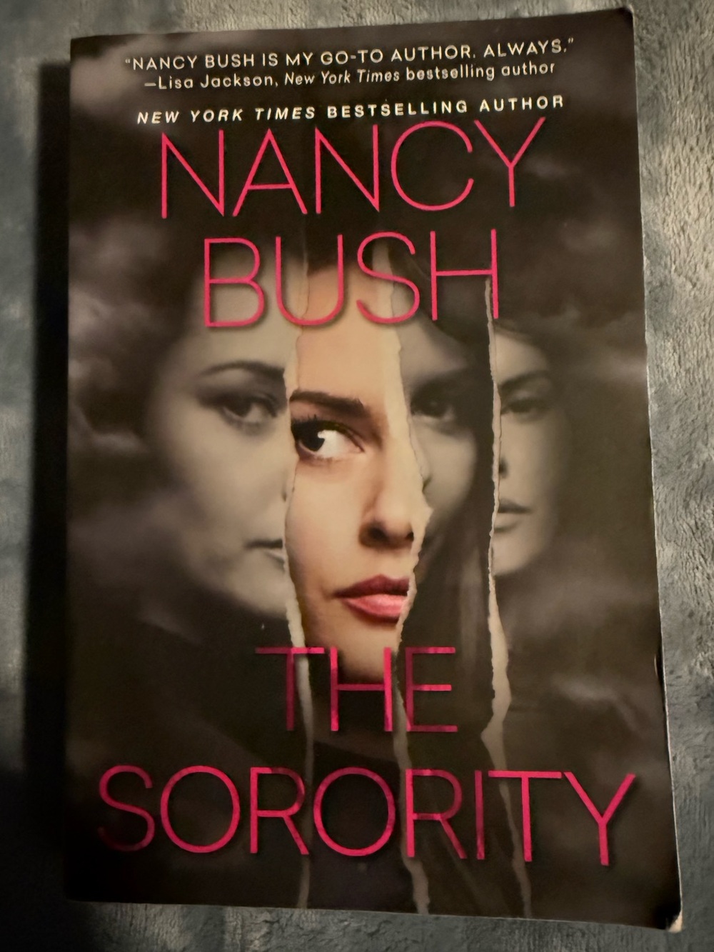 📚4 for $15 on all Paperbacks//NANCY BUSH~Lg Paperback Thriller!